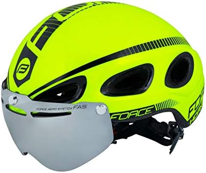 Force Hornet Road/Time Trial Cycle Helmet With 2 Visors (x5 Colour Options)