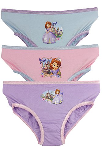 Disney Sofia The 1st 3 Girls Pants / Knickers - 3-4 Years / 104 cm