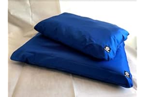 UK Pet Beds Replacement Dog Bed Cover - Heavy Duty Waterproof - Spare Mattress Cover - Spare Mat Cover - Easy Clean - Size Large - Colour Navy Blue
