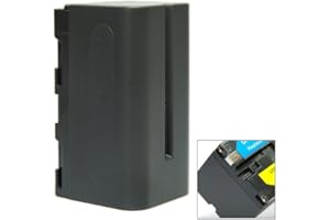 NAHAS-SHOP Ersatz Akku NP-F750 mit 4400mAh Li-ion ACCU NP-F Serie für Yongnuo LED ACCU YN160 YN300 YN600 YN160 II YN160S YN1410 YN140 YN900 Kameralicht Videoleuchte