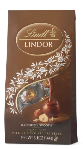 Preisvergleich Produktbild Lindt LINDOR Haselnuss Milchschokolade Trüffel, 5.1 Unze
