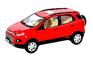 TOYMANIA Plastic Pull Back ECO Sport Toy CAR for Kids with Ultimate Design and Muscular Looks Miniature Scaled Models Toy CAR for Kids, Pack of 1, Red