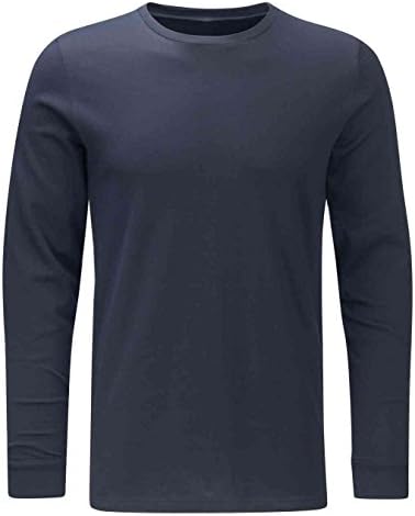 Orbit International MATEE Krypton Mens FR T-Shirt Long Sleeve Flame Retardant, Size - XL, Navy