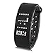 Price comparison product image lemumu HHY New TW8 Smart Bracelet Cuffs, Bluetooth, Sport Anti Lost Caller ID Notification, black