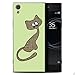 Produktbild Stuff4 Gel TPU Hülle / Case für Sony Xperia XA1 / Katze/Links Muster / Sie & Mich Paare Kollektion