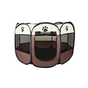 Cosy Life® – Parque de Juego para Perros, Cachorros, Gatos, 81 x 81 x 56 cm (Mediano)