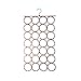 Produktbild Ruiting 28 Count Kreise Schal Halter Kreise Multifunktionsfalten Aufhänger Halter Schal Aufhänger Count Kreise Schal Gürtel Tie Closet Organizer Home dekor