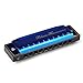 Produktbild SCH Harmonika, Harmonische C Von 10 Löchern, Einführung Für Erwachsene Von Zehn Löchern Studenten Professionelle Anfänger, (10 * 2,5 * 2 cm) ( Color : Azul )