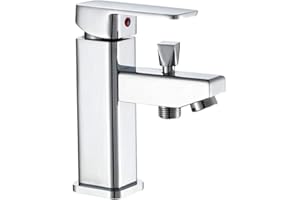 robinet lavabo robinets de cuisine de lavabos Robinet Évier robinet salle bain colonneBassin monotrou robinet eau chaude et froide lavabo salle de bain avec douche mitigeur multifonctionnel
