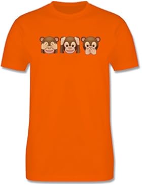 Up to Date Kind - Äffchen Emoji - Kinder T-Shirt