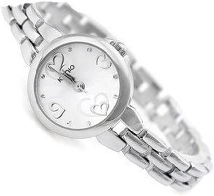 KIMIO Ladies Women Fashion Brief Quartz Wrist Watch Bracelet Stainless steel with rhinestone K2682