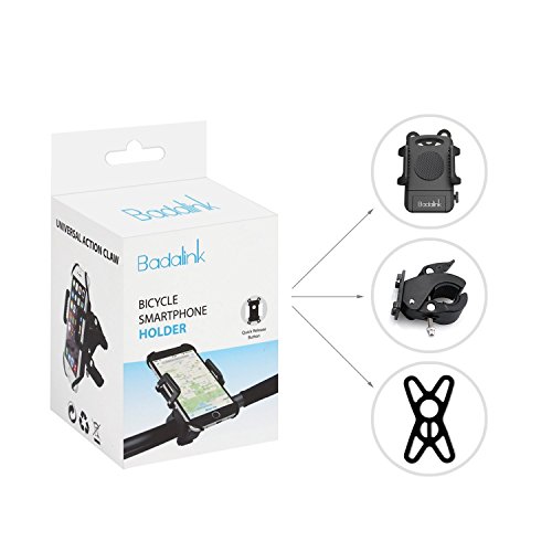 Fahrrad Handyhalterung / Motorrad Handyhalterung, Universal 360 Grad Drehbarer Fahrrad Smartphone Handyhalter Halterung für iOS Android Smartphone GPS-Gerät - 9