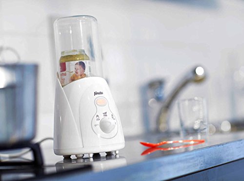 Alecto BW-80, Fläschchen(-) und Babykostwärmer (inklusive Auto-Adapterkabel für unterwegs, Weiß) - 4