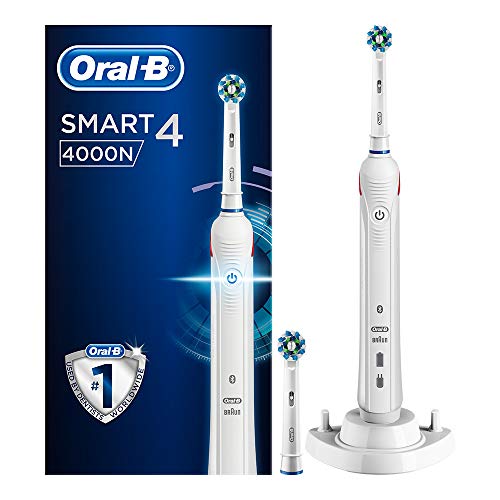 Oral-B Smart Series 4000 Cross Action Electric Rechargeable Toothbrush Powered by Braun by Oral-B