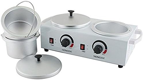 Wax Warmer Depilatory Heater Candle Melts Electric Heater Dual Pot Hair Removal Machine Salon Facial Skin Equipment SPA Beauty Care