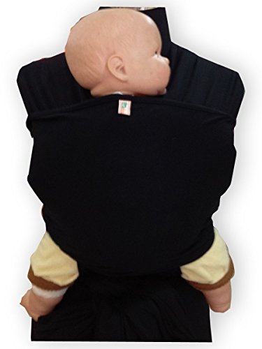 Palm and Pond Stretchy Wrap Sling - Black