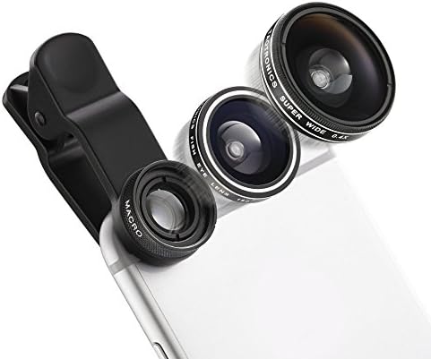 ArktisPRO Iphone 3 in 1 Camera Lens Kit including lens kit fisheye lens wide angle macro lens set
