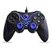 Produktbild Snopy SG-301 Gamepad Controller USB Kabel PC Computer Game Vibration Pad Joy Plug & Play (Blau)
