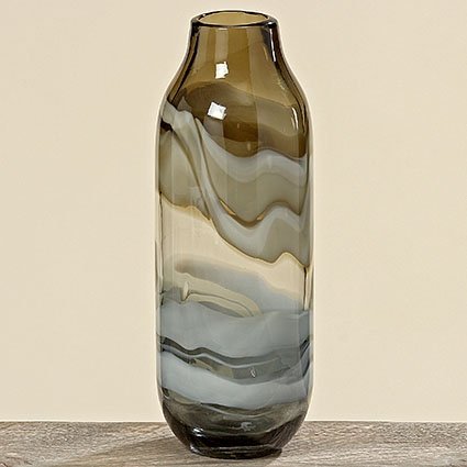 Deko Vase Prag H33cm Blumenvase Farbglas (S 3484700)
