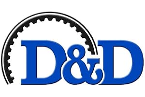 D&D PowerDrive 102XL031 Timing Belt, XL, 10.199999999999999" Length, Rubber