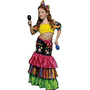 DISFRAZ DE SALSA NIÑA