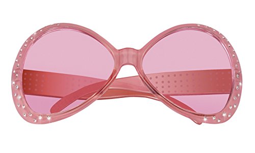 erdbeerloft - Oversize Flower Power Brille Kostüm Sonnenbrille, Viele Farben