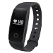 Produktbild elegantstunning Smart Uhr Armband Bluetooth 4.0 Touchscreen Fitness Tracker Anruf erinnern Schlaf Monitor Kalorienzähler Schrittzähler Sport Tracker für Android 4.4, iOS 7.1