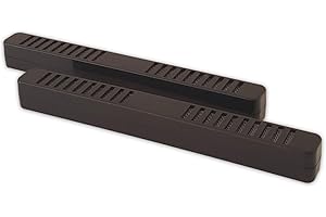 Coumo 2X Humidor Befeuchter lang | schwarz | für 50 Zigarren | Inkl. Acrylpolymere