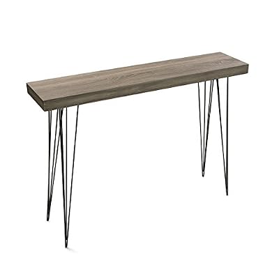 Versa - Table d'entrée couleur chêne DALLAS