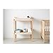 SNIGLAR - Changing Table, Beech, White
