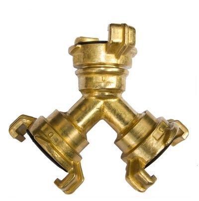 Schnellkupplung Dreiwegeverteiler Y-Verteiler (System Geka)