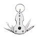 Produktbild 7 in 1 Schlüsselanhänger Multi-Tools Outdoor Multifunktions Tactical Keychain Werkzeug Überleben EDC Getriebe mit Klappmesser Opener LED Taschenlampe Schraubendreher