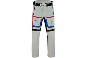 LOVO - Pantalones Moto AfricPro Unisex - Pantalon Moto Hombre y Mujer - Pantalones de Moto Unisex - Ropa Moto Segura con Protectores - Resistencia, Confort y Protección Total
