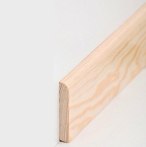 157.44ft skirting board Osnabrck - pine lacquered solid wood - 30.10.58.1 interior mouldings