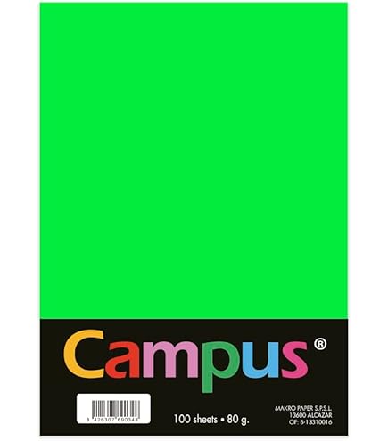 Clairefontaine Trophée - Resma De Papel, 80 Gr/m², 500 Hojas, A4 (21 X 29.7 Cm), Multicolor