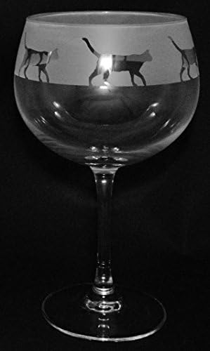 WALKING CAT 70cl Boxed GIN BALLOON GLASS