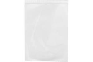 HEIGROUP HeiZip Woreczki strunowe, 90 mµ/MY, bardzo mocne, przezroczyste torebki z możliwością wielokrotnego zamknięcia, do kontaktu z żywnością, 180 x 250 mm, 100 sztuk