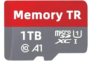 KITOART Micro SD 1TB hasta 120 MB/s Tarjetas Micro SD diseñada para teléfonos Inteligentes Android, tabletas Clase 10 SDXC Tarjeta de Memoria con Adaptador -1TB