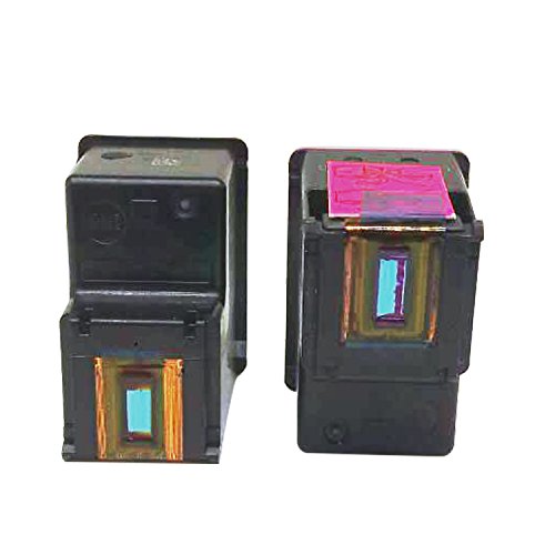 Premium 2er Set Kompatible Tintenpatronen Als Ersatz für HP 339 344 XL Patrone f¨¹r Photosmart 2575 2575XI 2610 8050 2570 2573 D5160 8150 8150XI 2710 8030 8750 Pro B8300 Pro B8330 Pro B8350 OfficeJet 7210 7210V 7210XI 7310 7310XI 7410 7300 7400 K7100 Pro K 7100 7205 7213 PSC 2600 2610 Druckerpatronen (Schwarz , Farbig) 1×339-1×344-hp - 6