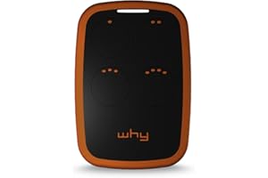 WHY EVO NOA Mando a distancia rolling code multifrecuencia de 280 a 868 MHz, abridor de puertas programable, mando a distancia de amplio alcance con 4 botones Wild Tobacco