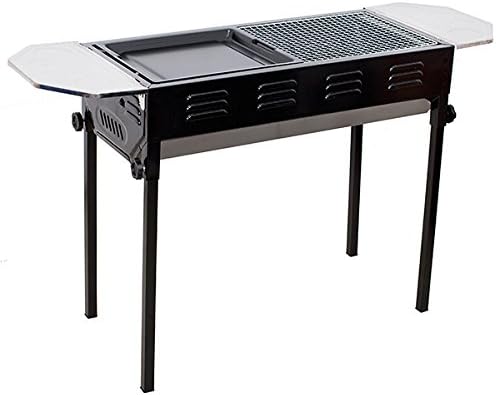 DFERGKR Barbecue Home Outdoor Thick Charcoal Grill Stainless Steel Carbon Fire Oven