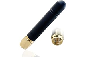 UniteCom Lora Helium HNT 868 MHz 2,5 dBi Antenne Fixe Droite SMA mâle connecteur omnidirectionnel Noir IoT LoRaWAN aérien LPWAN intérieur extérieur Crypto Mining Gateway