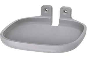 Hama Wandhalterung für Sonos One/One SL Speaker (belastbarer Boxen Wandhalter, max. 2kg, Kleiner Lautsprecher Halter, Flacher Sockel, inkl. Fischer Dübel) weiß