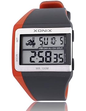 Uhren Männer/Multifunktions, LED, wasserdicht, Pool, zeigt Elektronische Jungen-sports-c