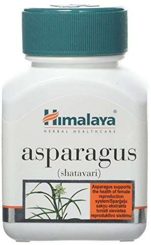 Himalaya HMY008 - Suplemento nutricional Asparagus (Shatavari), 60 tabletas