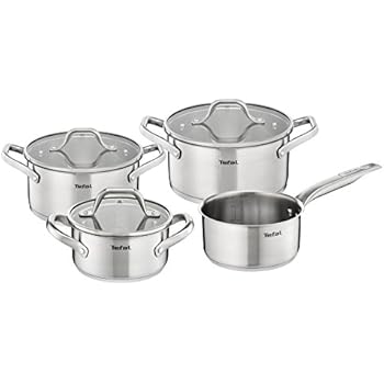 Tefal E825A8 Hero Topfset 7-teilig, induktionsgeeignet