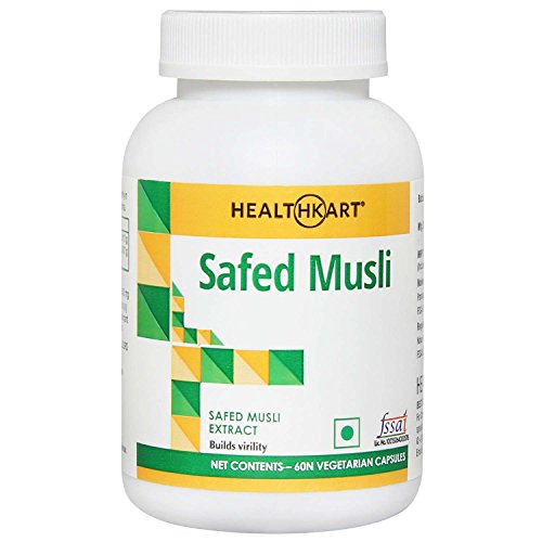 HealthKart Safed Musli Extract (with Saponins)-60 capsules RS.399 (60.00% Off) - Amazon
