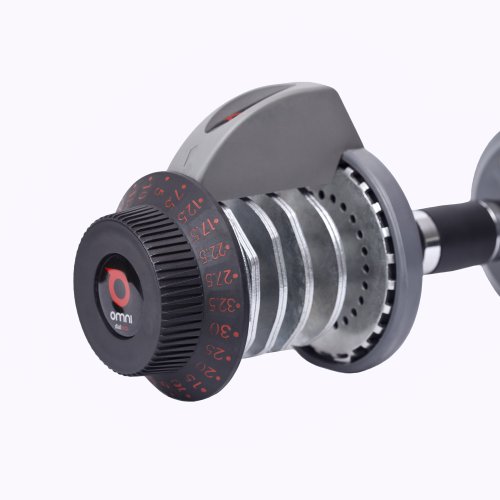 DialTech Hantelsystem – Einstellbare Hantel von 5 bis 32,5 KG im Set - 2