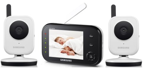 Samsung SEW3036 3.5-inch Video Baby Monitor Twin Camera Set