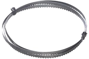 Einhell bandsågblad 1 400 x 8 x 0,65 mm bandsågstillbehör (passar för TC-SB 200, lämplig för kurv- och runda snitt, 6 TPI)